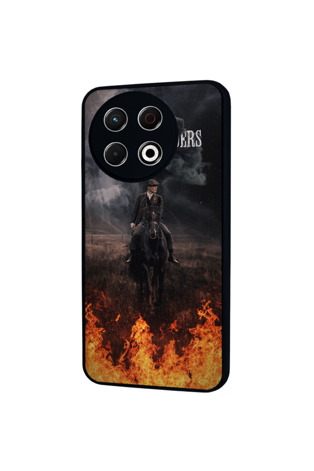 Tecno Spark 30 Pro Uyumlu Peaky Blinders Tasarımlı Glossy Premium Kılıf