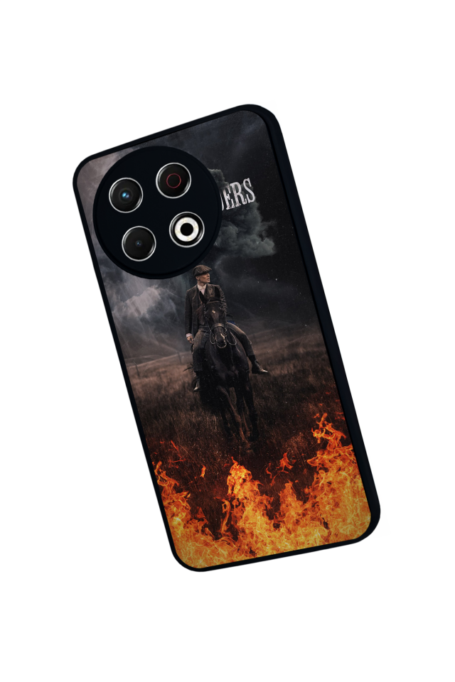 Tecno Spark 30 Pro Uyumlu Peaky Blinders Tasarımlı Glossy Premium Kılıf