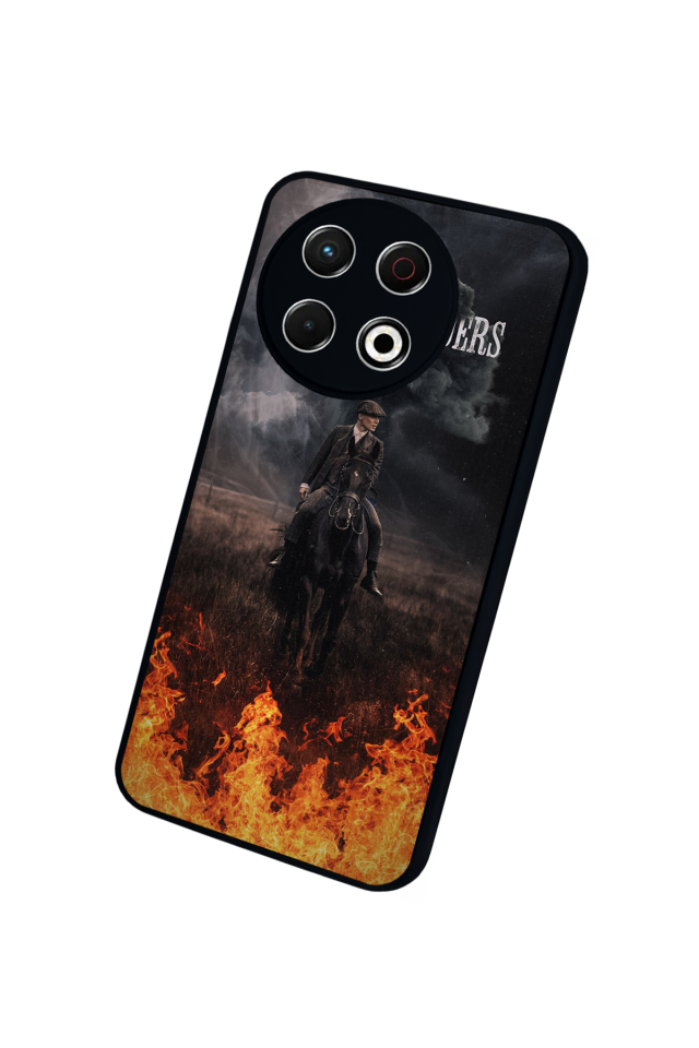 Tecno Spark 30 Pro Uyumlu Peaky Blinders Tasarımlı Glossy Premium Kılıf