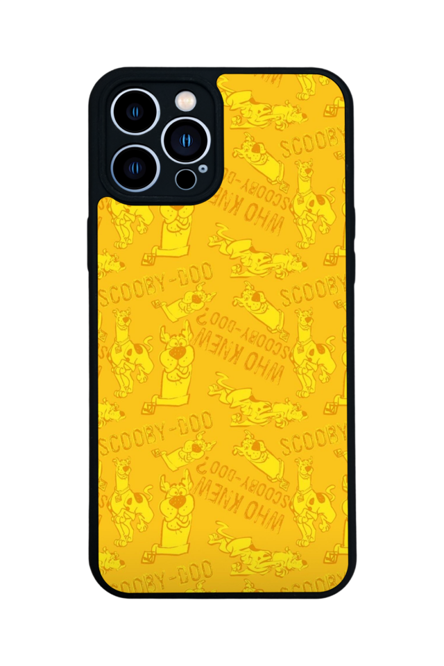 iPhone 13 Pro Max Uyumlu Scooby Doo Tasarımlı Glossy Premium Kılıf