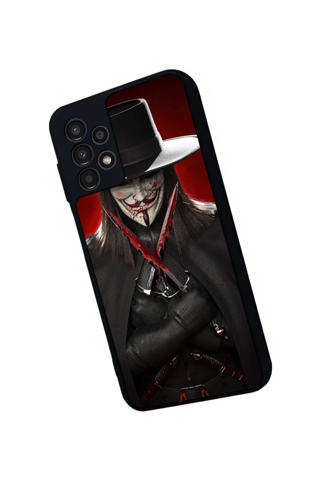 Samsung Galaxy A13 Uyumlu Vendetta Tasarımlı Glossy Premium Kılıf