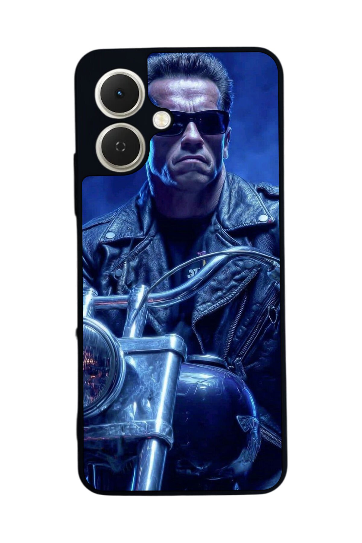 Tecno Spark GO 2 Uyumlu Terminator Tasarımlı Glossy Premium Kılıf
