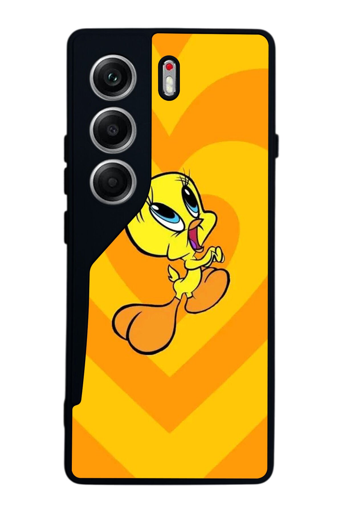 Tecno Camon 40 Uyumlu Tweety Tasarımlı Glossy Premium Kılıf