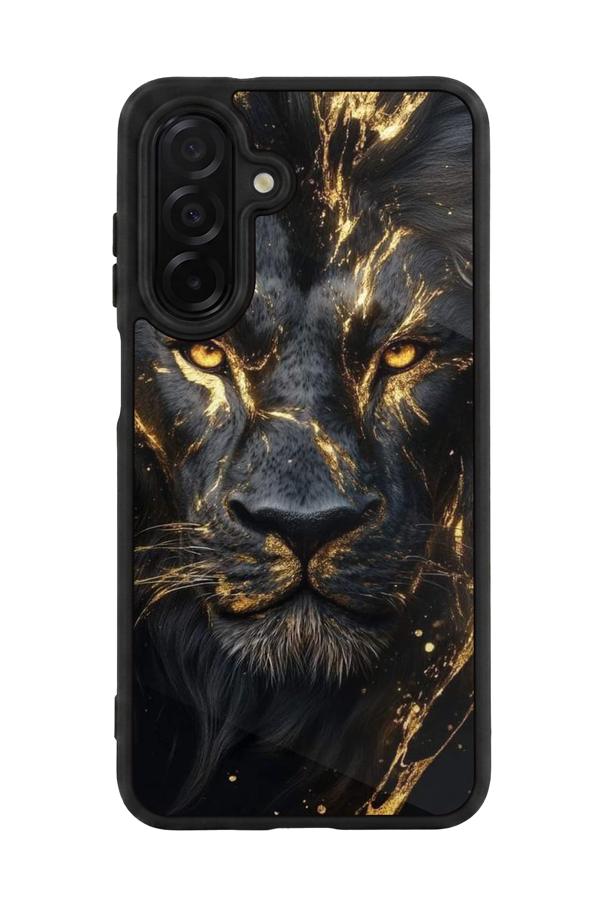 Samsung Galaxy A26 Uyumlu Aslan Tasarımlı Glossy Premium Kılıf