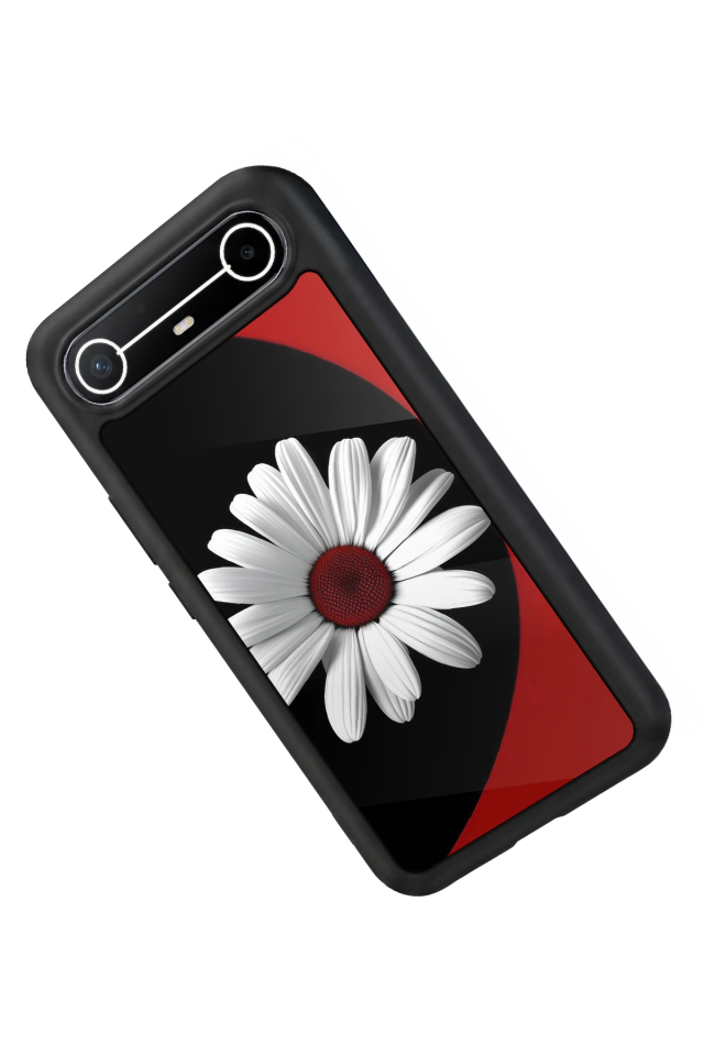 Tecno Spark Slim 5G Uyumlu Cicek Tasarımlı Glossy Premium Kılıf