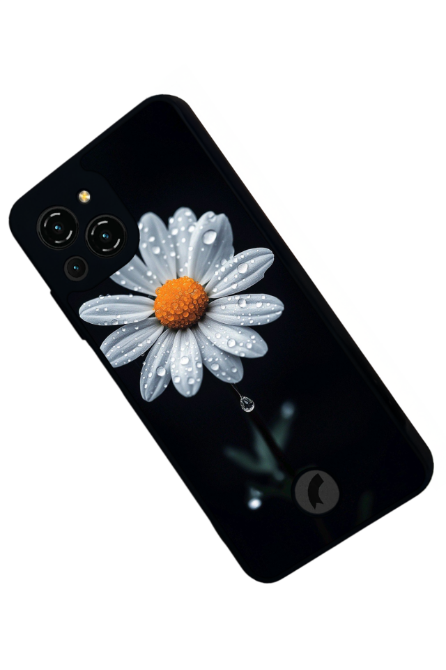 Reeder S23 Pro Max Uyumlu Cicek Tasarımlı Glossy Premium Kılıf