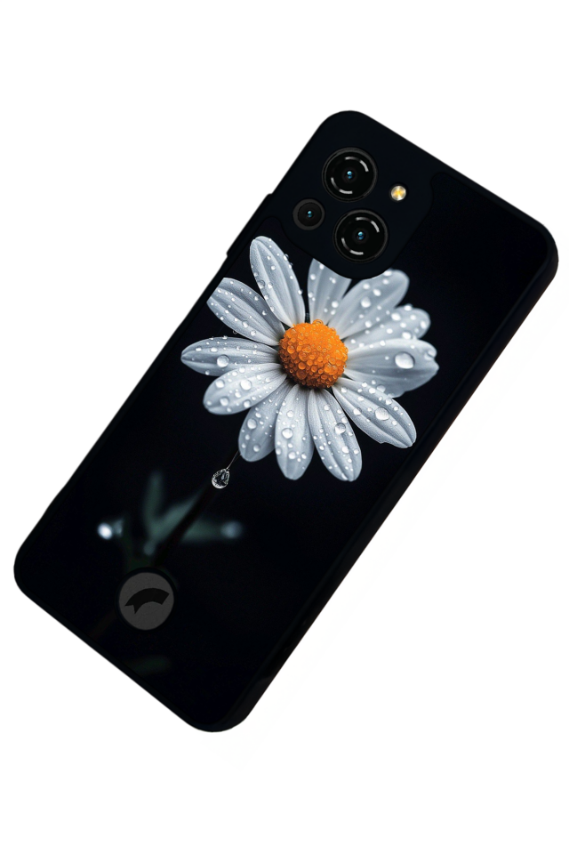 Reeder S23 Pro Max Uyumlu Cicek Tasarımlı Glossy Premium Kılıf