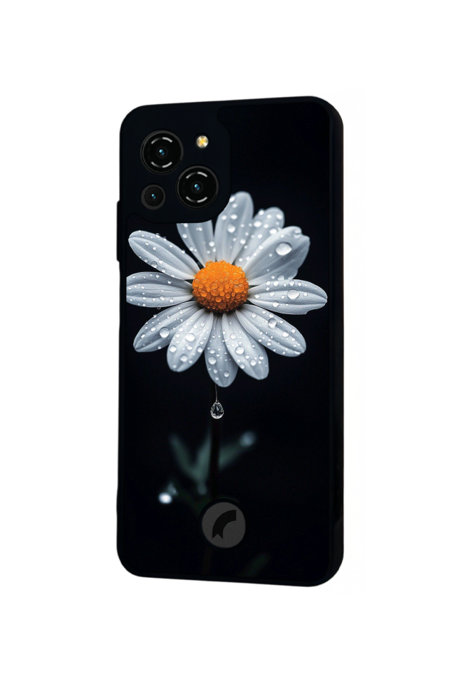 Reeder S23 Pro Max Uyumlu Cicek Tasarımlı Glossy Premium Kılıf