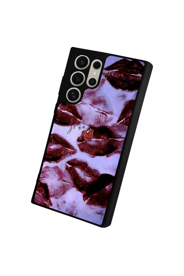 Samsung Galaxy S22 Ultra Uyumlu Dudak Tasarımlı Glossy Premium Kılıf