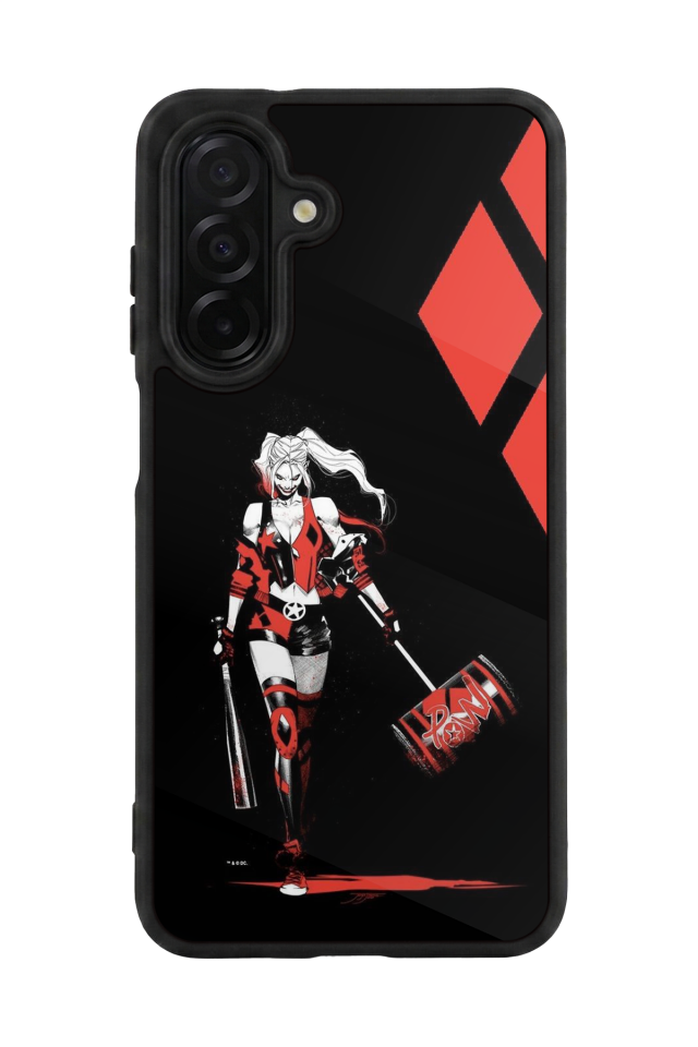 Samsung Galaxy A26 Uyumlu HarleyQueen Tasarımlı Glossy Premium Kılıf