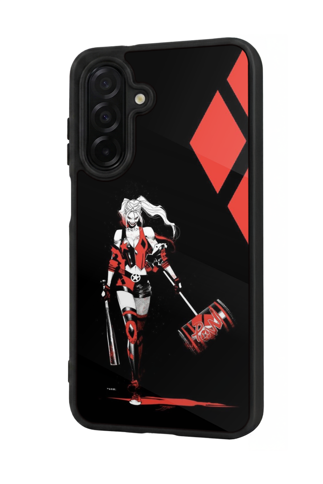 Samsung Galaxy A26 Uyumlu HarleyQueen Tasarımlı Glossy Premium Kılıf