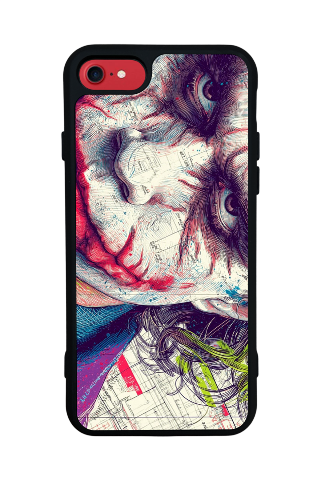 iPhone 7 Uyumlu Joker Tasarımlı Glossy Premium Kılıf
