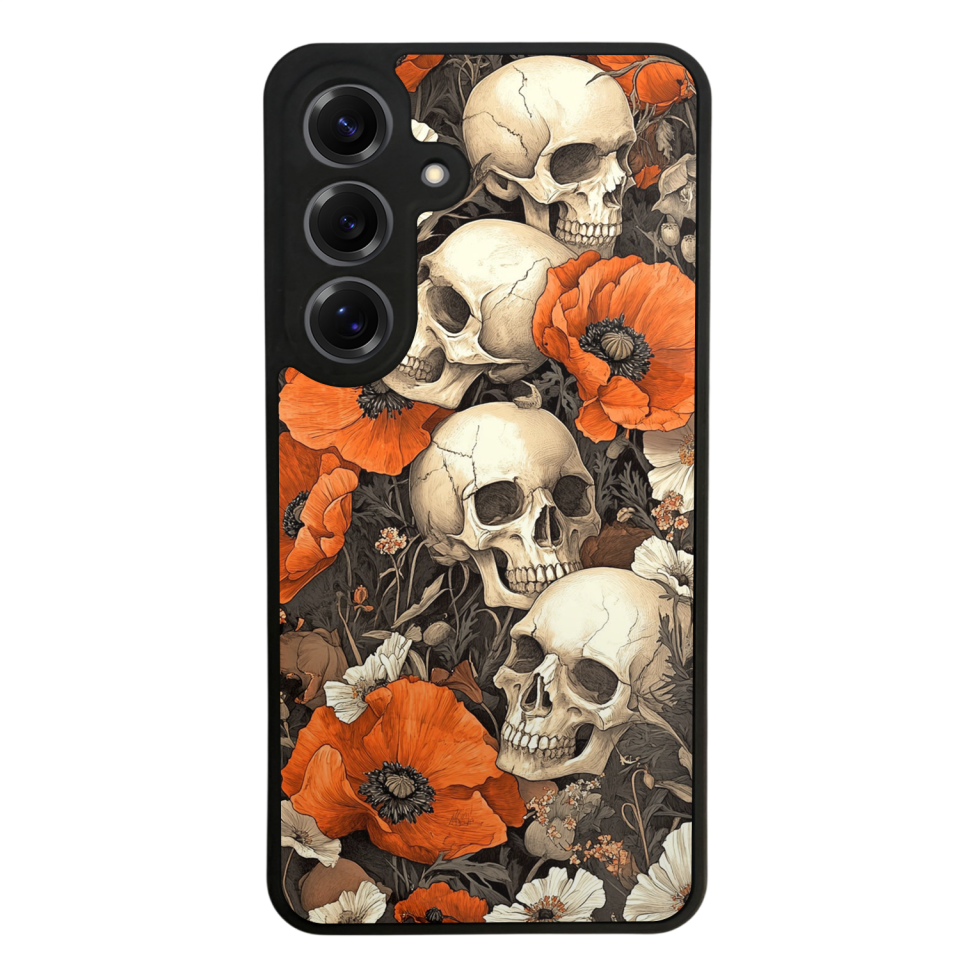 Samsung Galaxy S25 Uyumlu KuruKafa Tasarımlı Glossy Premium Kılıf