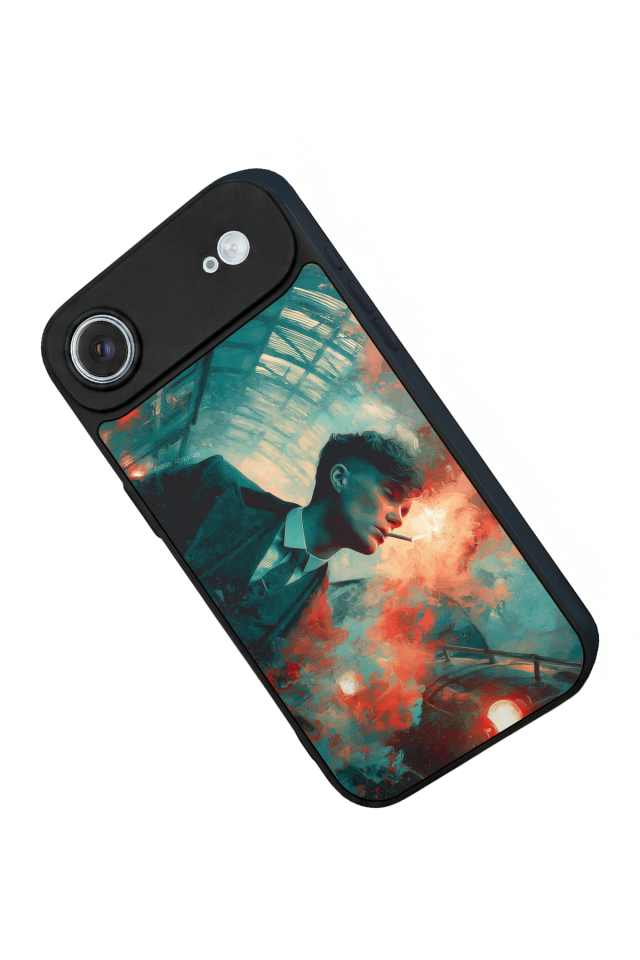 iPhone 17 Air Uyumlu Peaky Blinders Tasarımlı Glossy Premium Kılıf