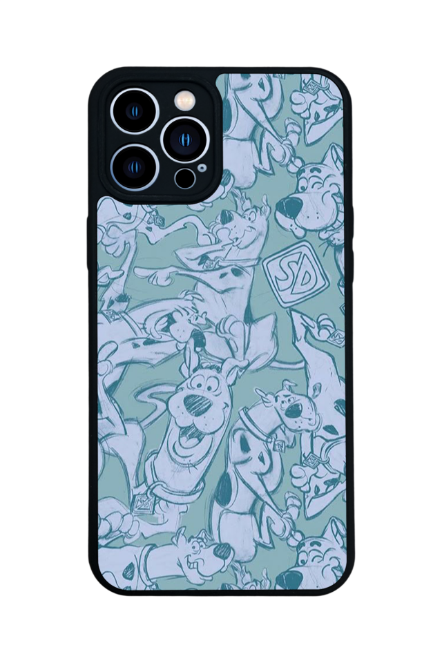 iPhone 13 Pro Max Uyumlu Scooby Doo Tasarımlı Glossy Premium Kılıf