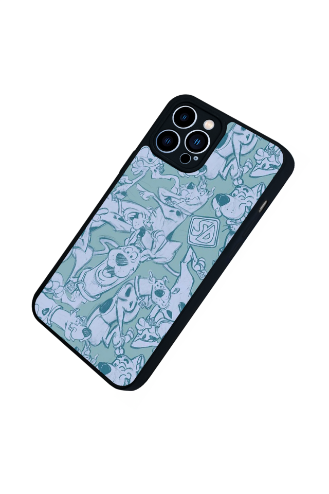 iPhone 13 Pro Max Uyumlu Scooby Doo Tasarımlı Glossy Premium Kılıf