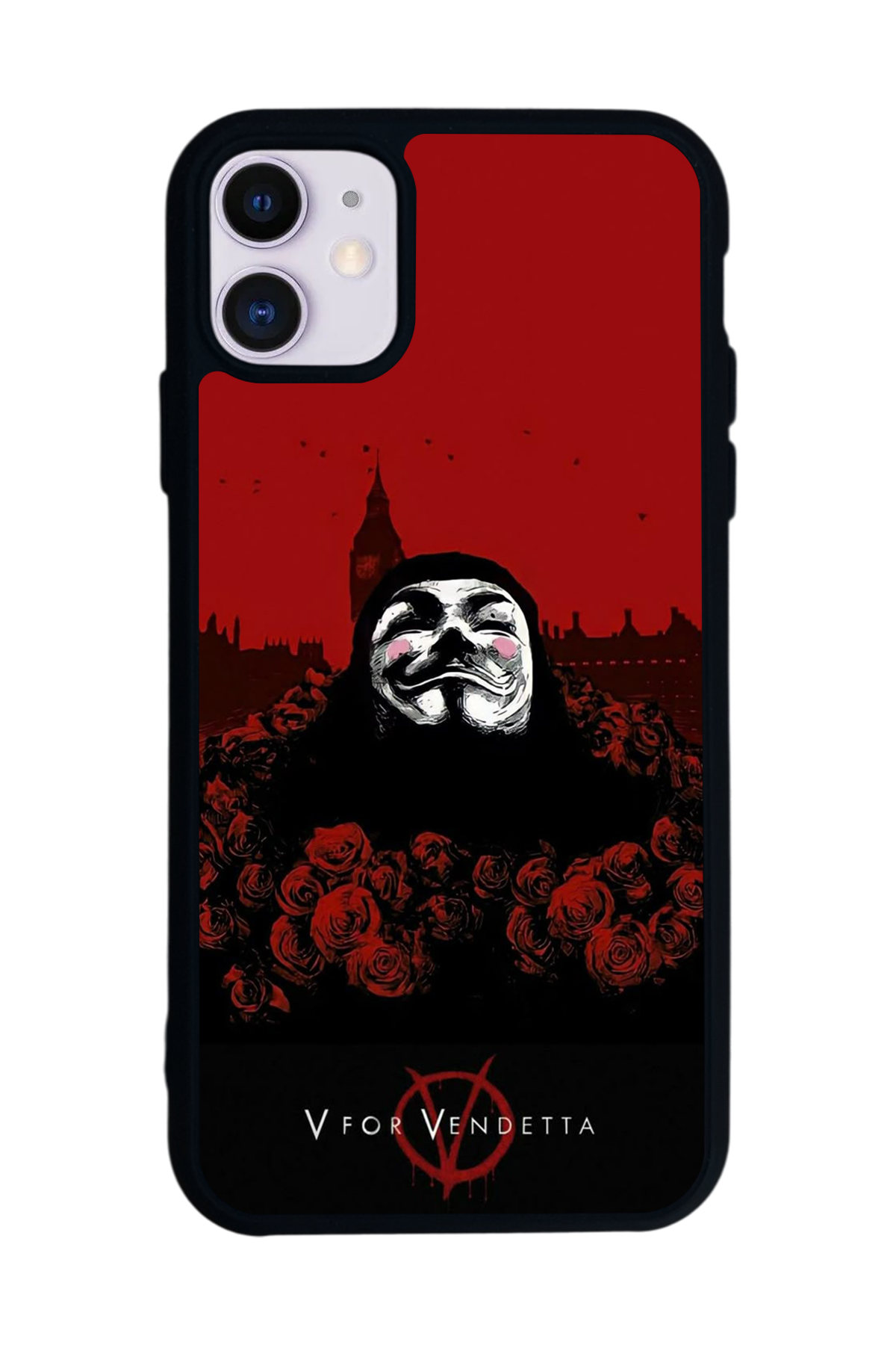 iPhone 11 Uyumlu Vendetta Tasarımlı Glossy Premium Kılıf