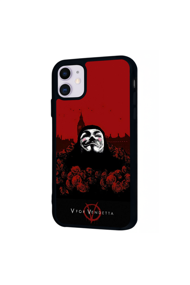 iPhone 11 Uyumlu Vendetta Tasarımlı Glossy Premium Kılıf