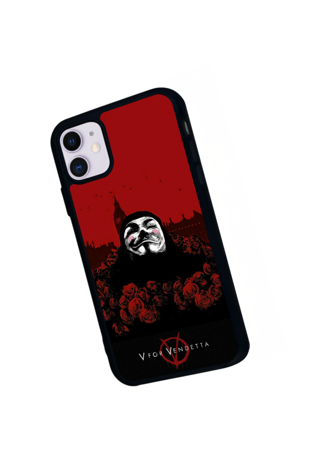 iPhone 11 Uyumlu Vendetta Tasarımlı Glossy Premium Kılıf