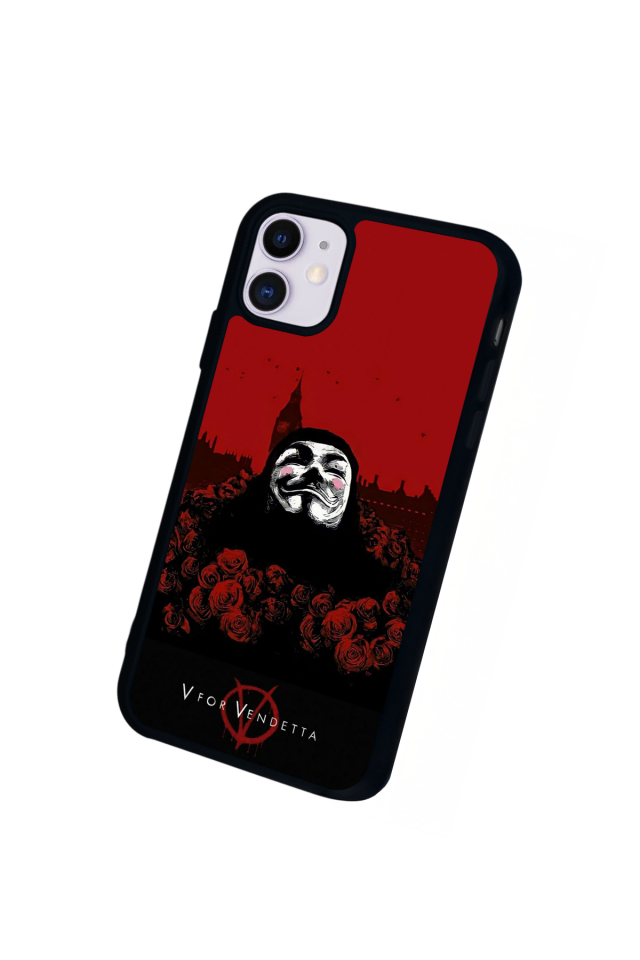 iPhone 11 Uyumlu Vendetta Tasarımlı Glossy Premium Kılıf