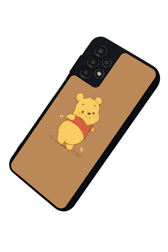 Samsung Galaxy A23 Uyumlu Winnie Tasarımlı Glossy Premium Kılıf