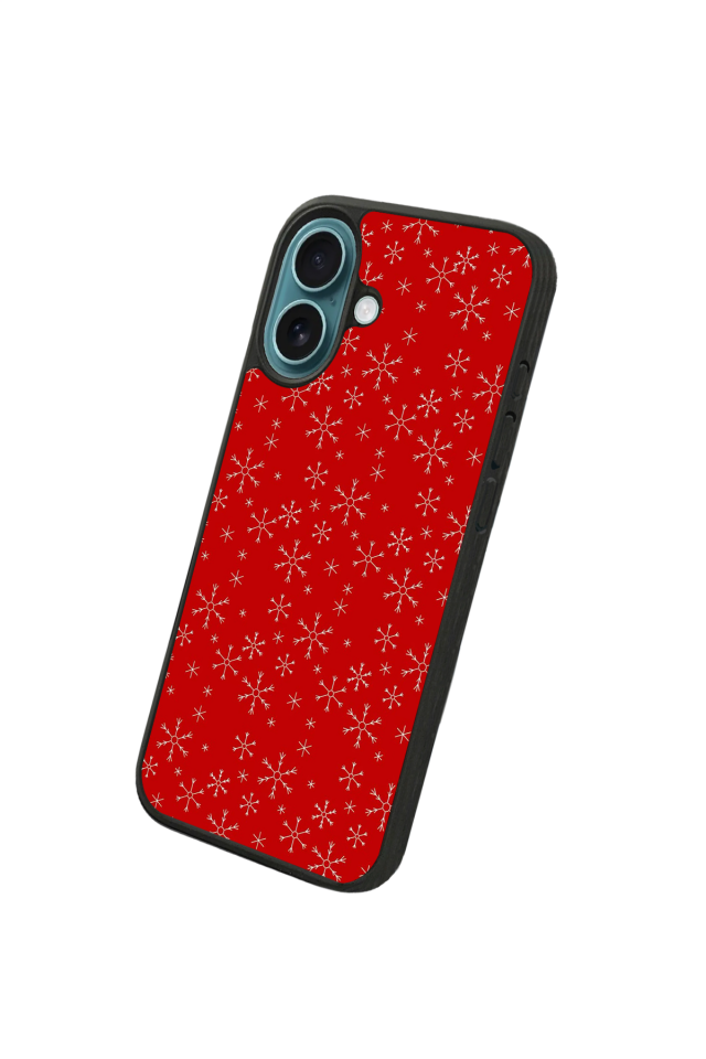 iPhone 16 Plus Uyumlu Yilbasi Christmas Tasarımlı Glossy Premium Kılıf
