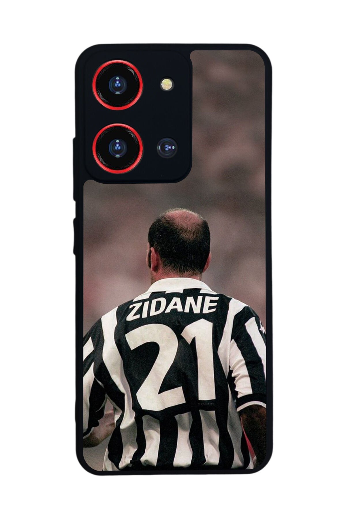 Reeder S19 Max Pro S 108MP Uyumlu Zidane Tasarımlı Glossy Premium Kılıf