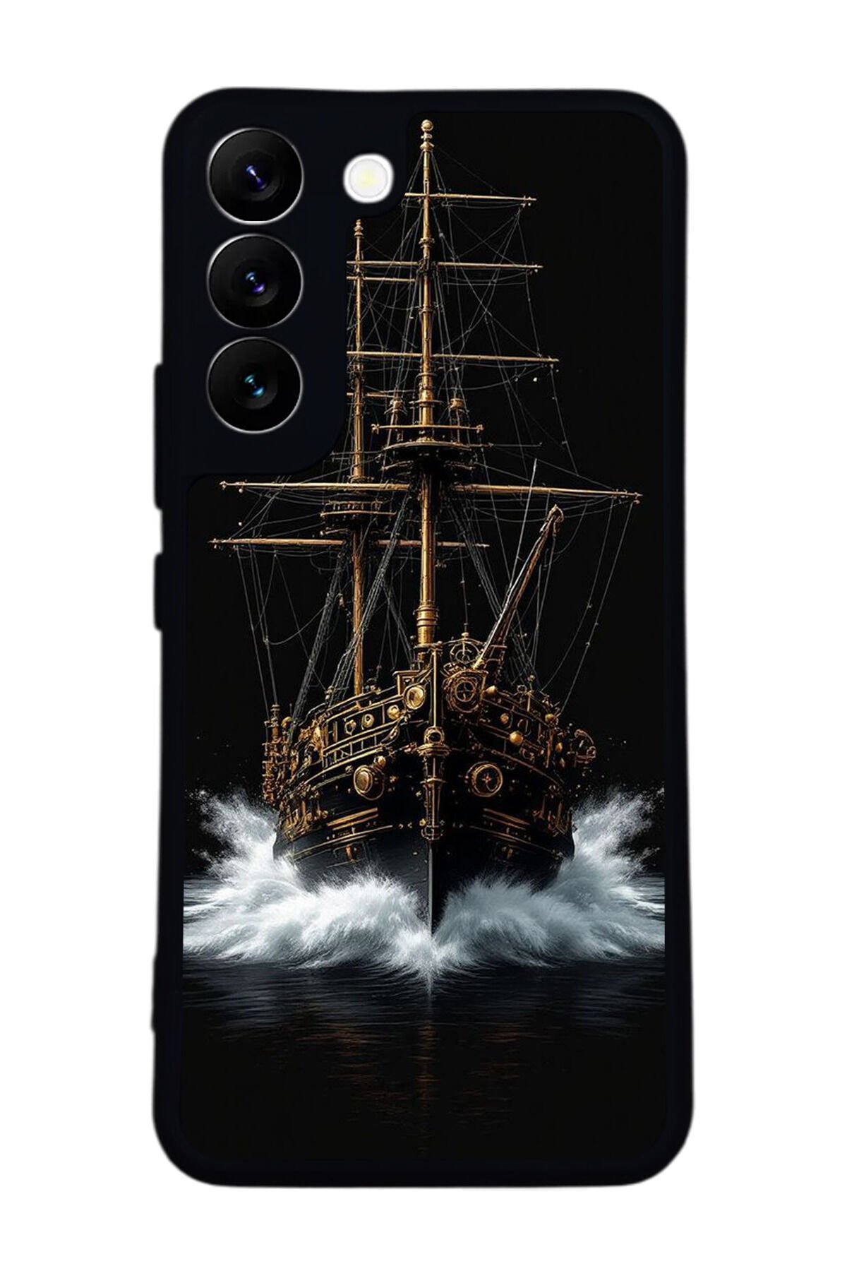 Samsung Galaxy S22 Uyumlu Korsan Tasarımlı Glossy Premium Kılıf