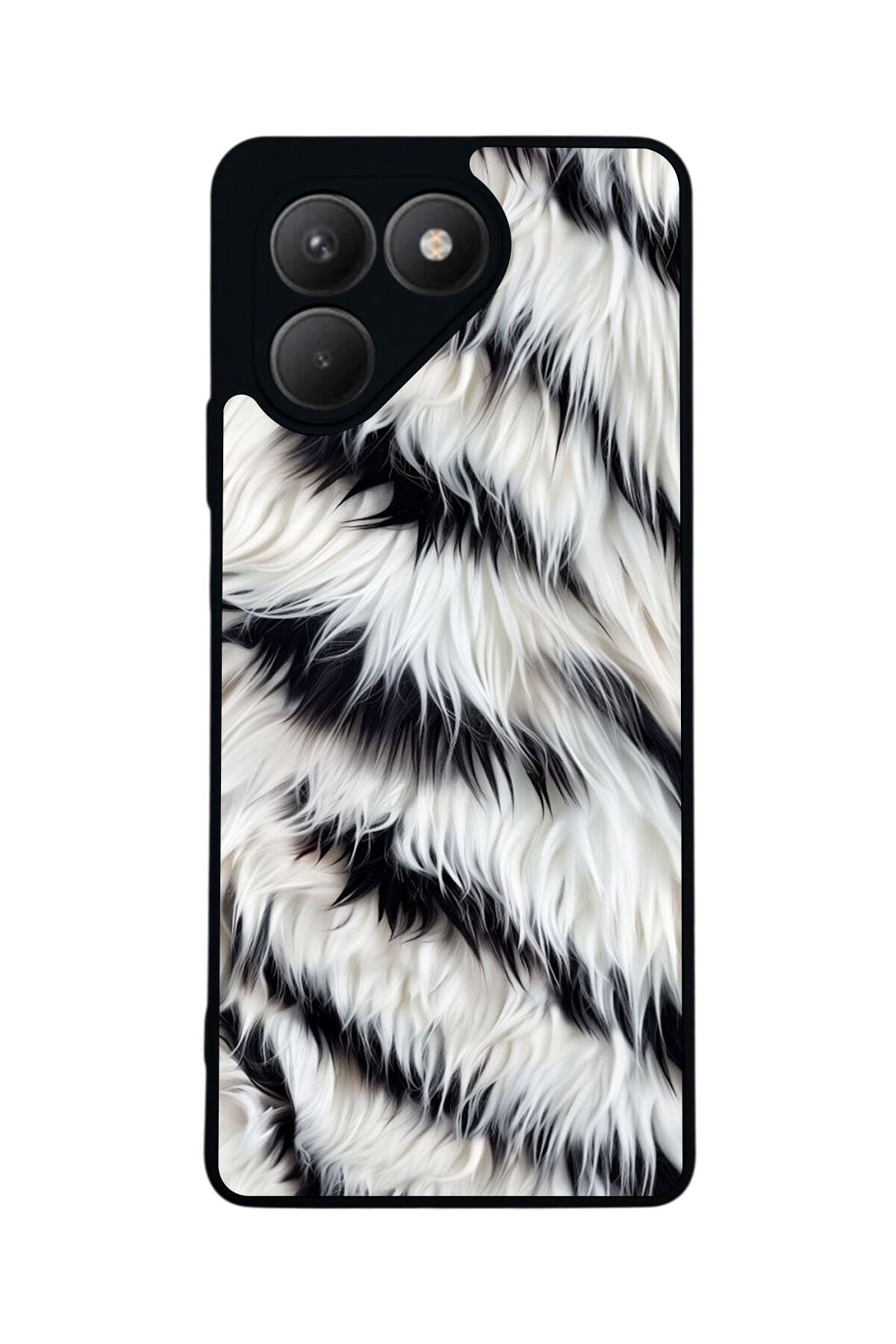 Tecno Pova 7 Mat Uyumlu Siyah Kılıf – Yumuşak Silikon, Koruyucu, Şok Emici Kapak