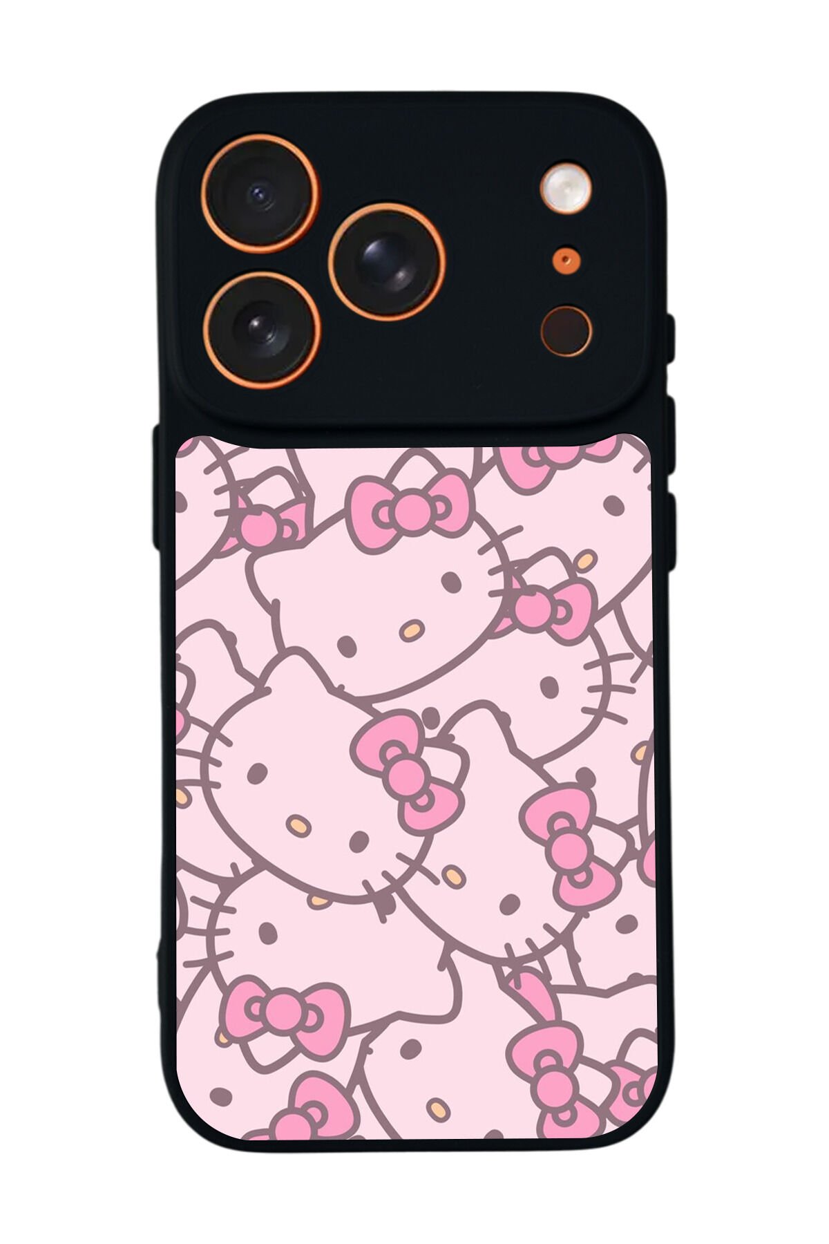 iPhone 17 Pro Uyumlu HelloKitty Tasarımlı Glossy Premium Kılıf