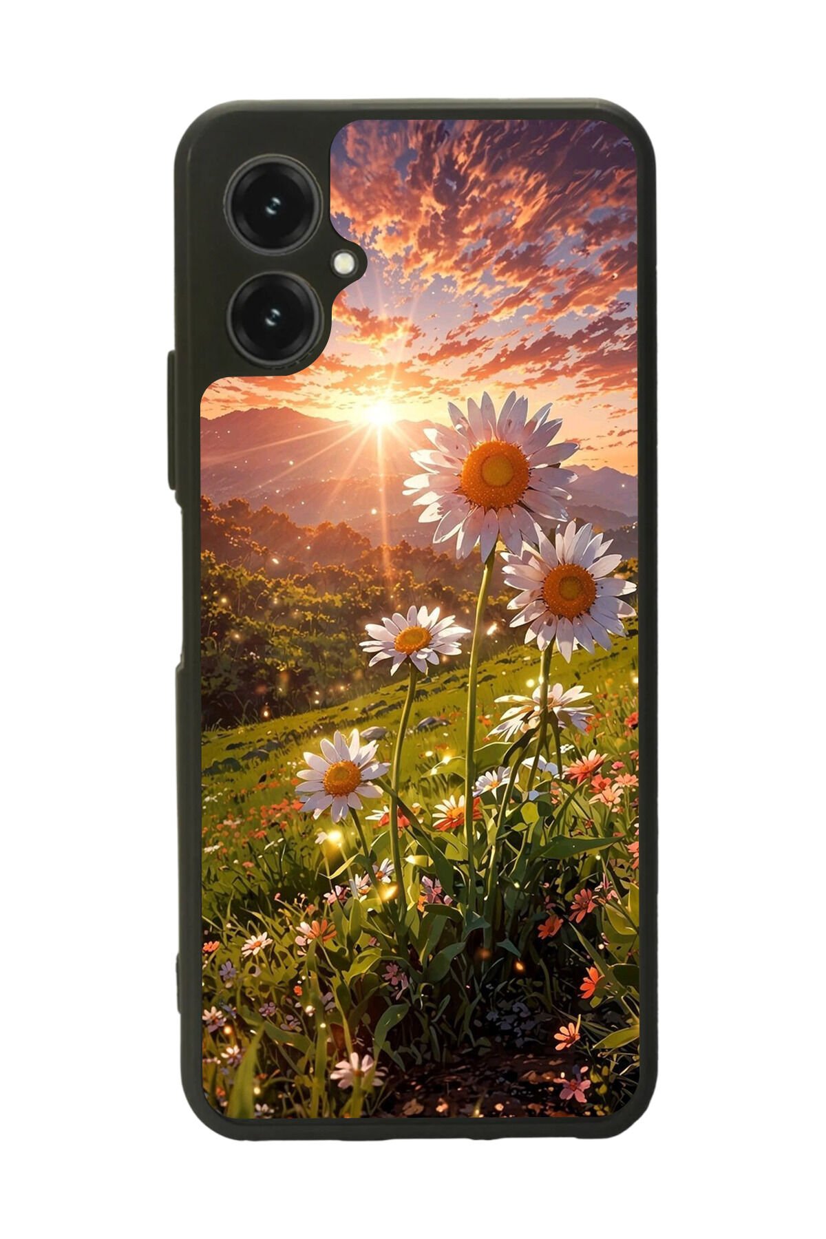 Omix X5 Uyumlu Cicek Tasarımlı Glossy Premium Kılıf