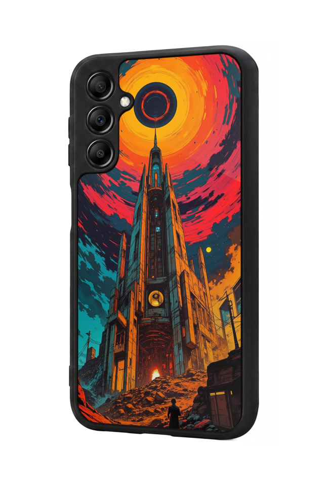 Samsung Galaxy A14 Uyumlu Abstract Tasarımlı Glossy Premium Kılıf
