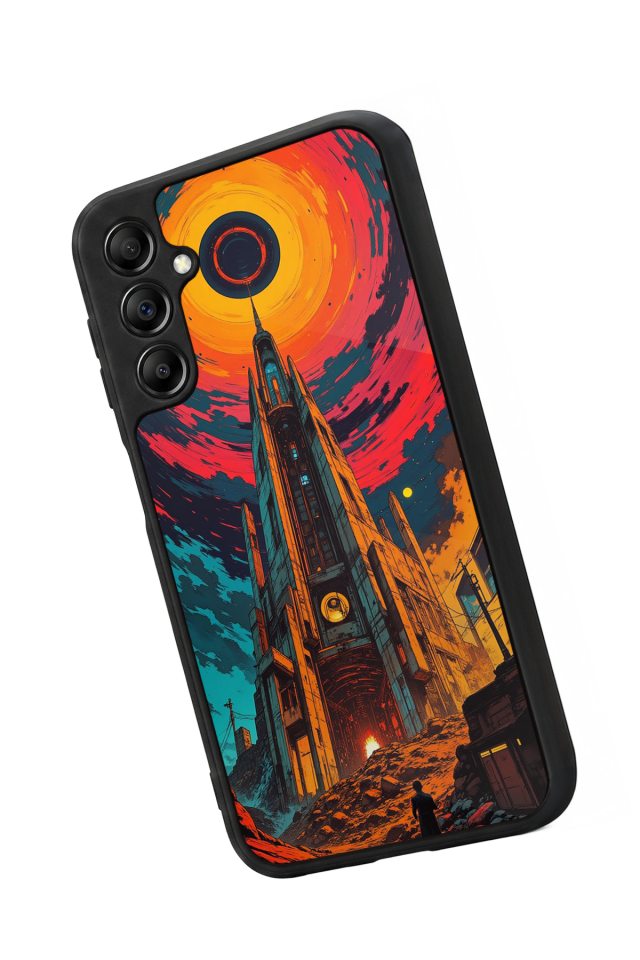 Samsung Galaxy A14 Uyumlu Abstract Tasarımlı Glossy Premium Kılıf