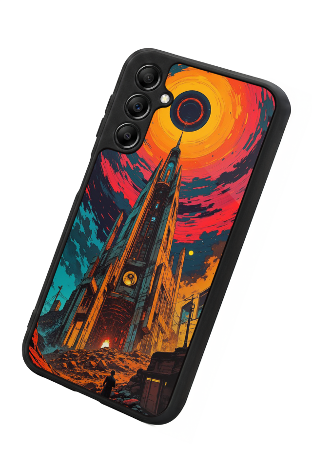 Samsung Galaxy A14 Uyumlu Abstract Tasarımlı Glossy Premium Kılıf