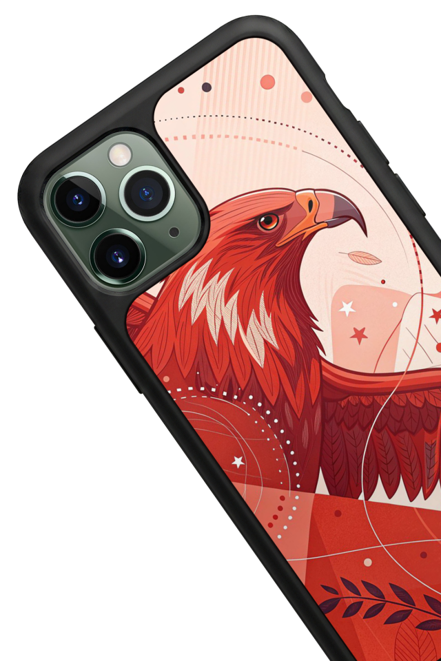 iPhone 11 Pro Max Uyumlu Besiktas Tasarımlı Glossy Premium Kılıf