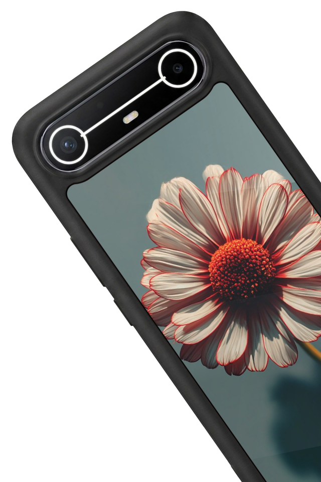 Tecno Spark Slim 5G Uyumlu Cicek Tasarımlı Glossy Premium Kılıf