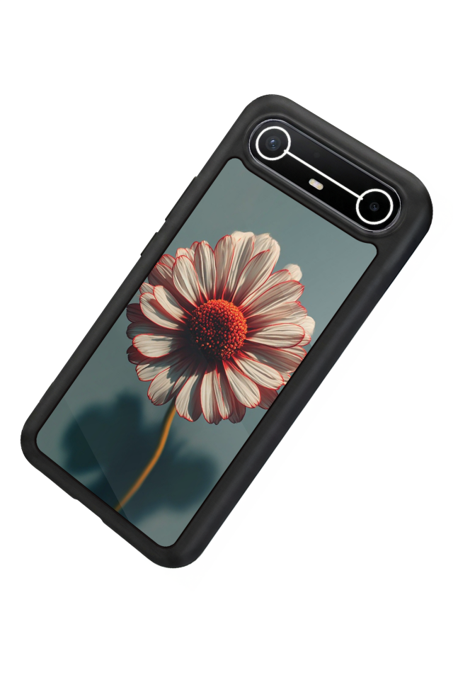 Tecno Spark Slim 5G Uyumlu Cicek Tasarımlı Glossy Premium Kılıf