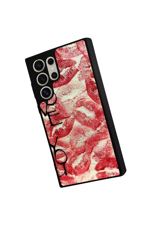 Samsung Galaxy S22 Ultra Uyumlu Dudak Tasarımlı Glossy Premium Kılıf