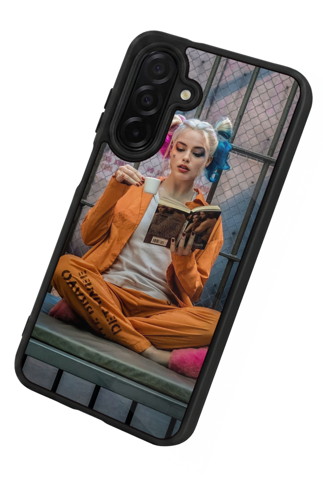 Samsung Galaxy A26 Uyumlu HarleyQueen Tasarımlı Glossy Premium Kılıf