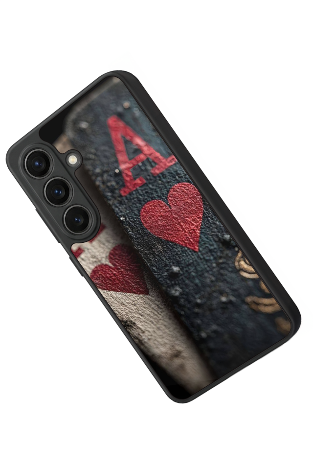 Samsung Galaxy S26 Uyumlu Kart Tasarımlı Glossy Premium Kılıf