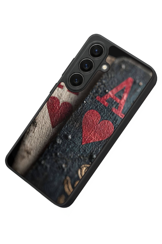 Samsung Galaxy S26 Uyumlu Kart Tasarımlı Glossy Premium Kılıf