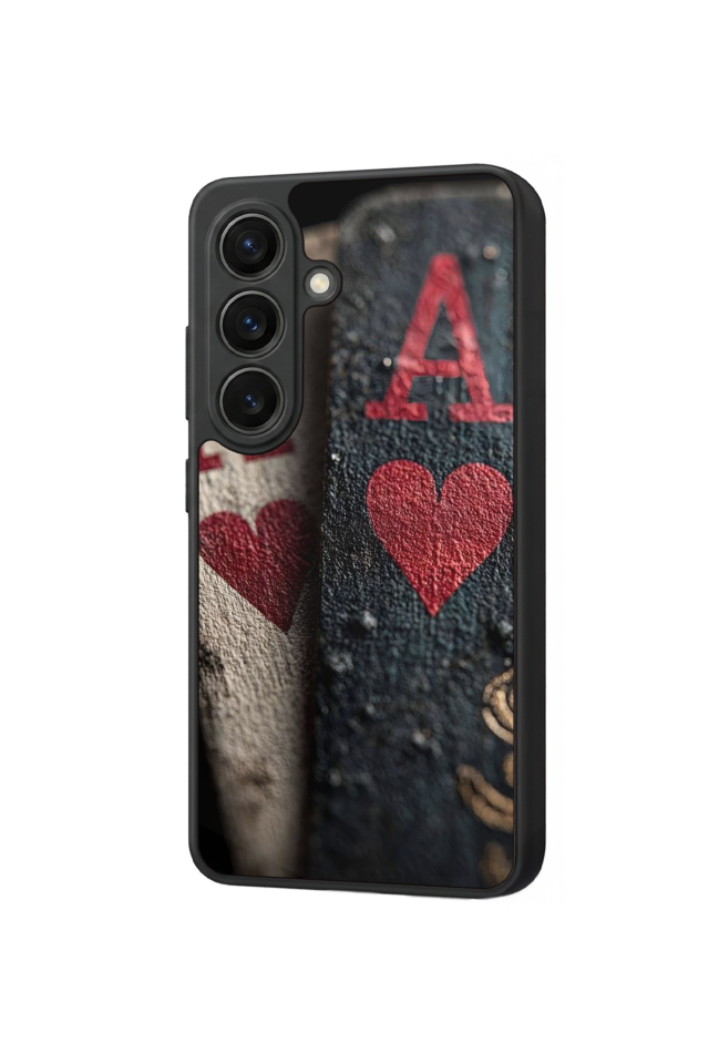 Samsung Galaxy S26 Uyumlu Kart Tasarımlı Glossy Premium Kılıf