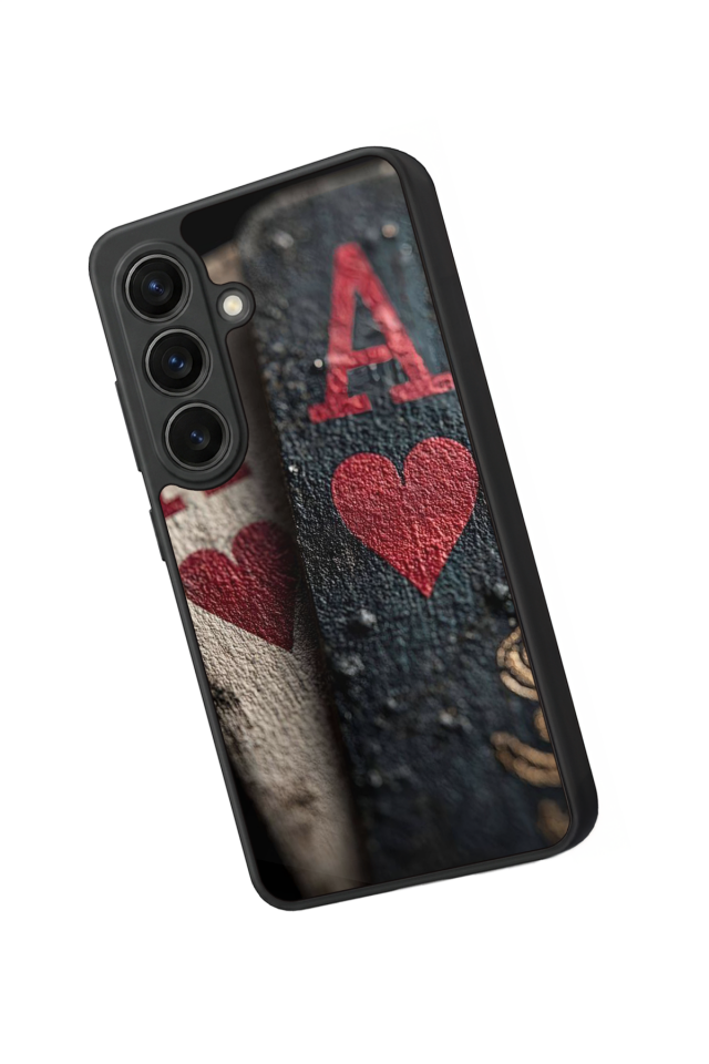 Samsung Galaxy S26 Uyumlu Kart Tasarımlı Glossy Premium Kılıf