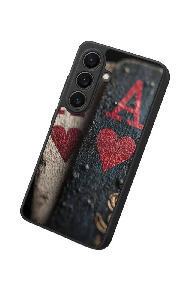 Samsung Galaxy S26 Uyumlu Kart Tasarımlı Glossy Premium Kılıf