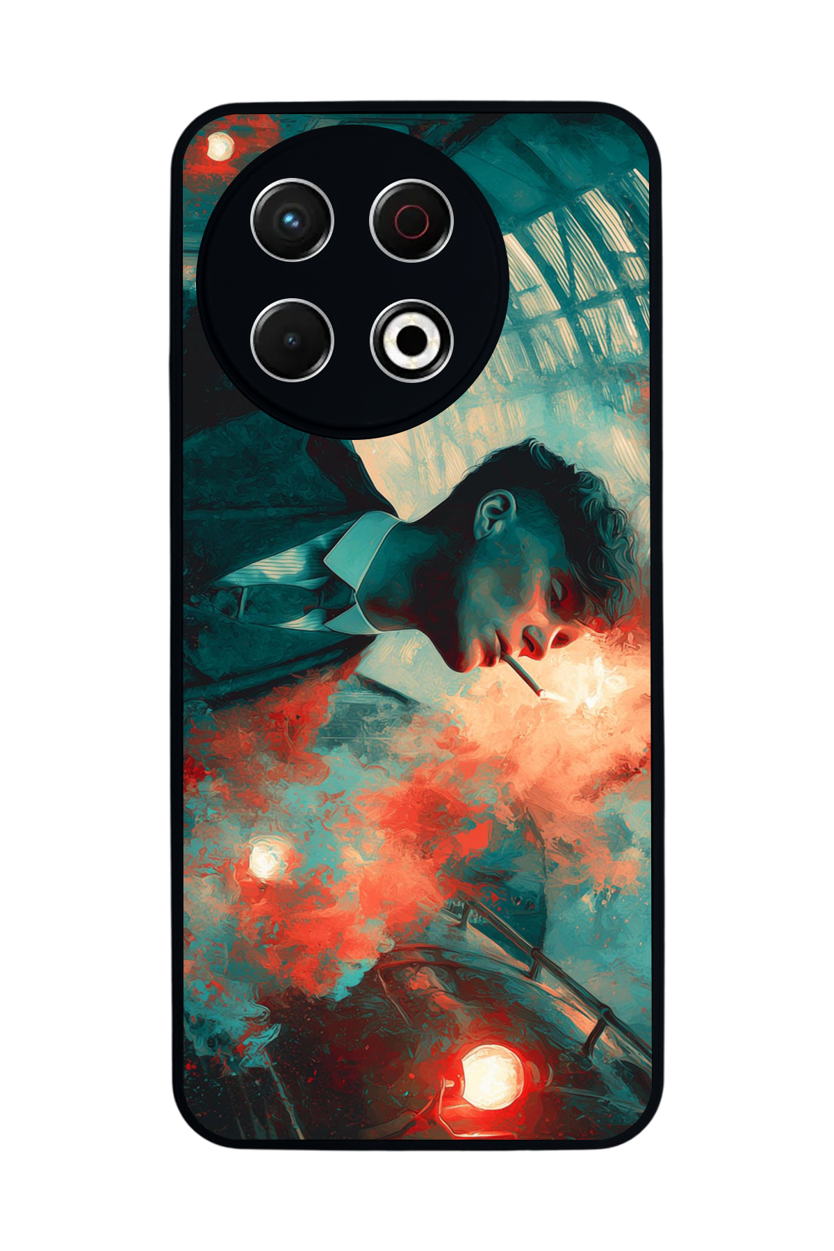 Tecno Spark 30 Pro Uyumlu Peaky Blinders Tasarımlı Glossy Premium Kılıf