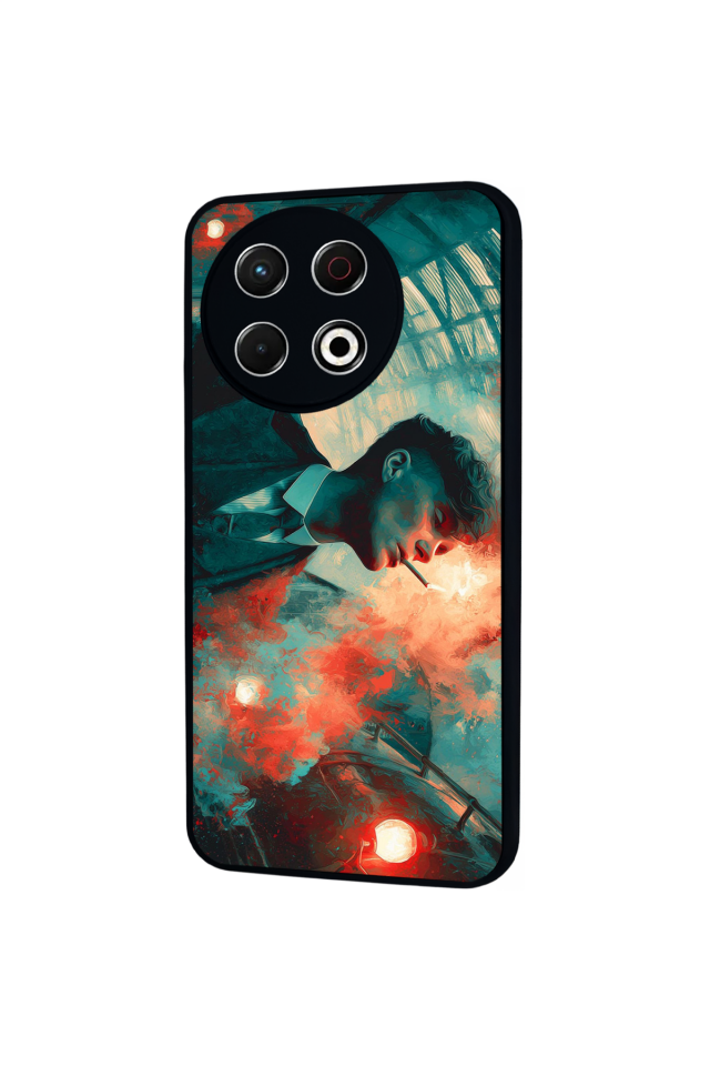 Tecno Spark 30 Pro Uyumlu Peaky Blinders Tasarımlı Glossy Premium Kılıf