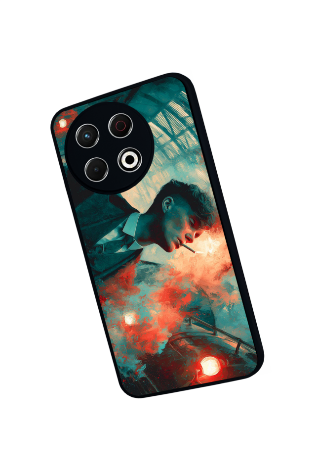 Tecno Spark 30 Pro Uyumlu Peaky Blinders Tasarımlı Glossy Premium Kılıf