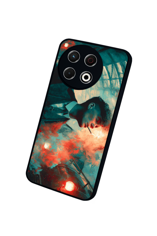 Tecno Spark 30 Pro Uyumlu Peaky Blinders Tasarımlı Glossy Premium Kılıf