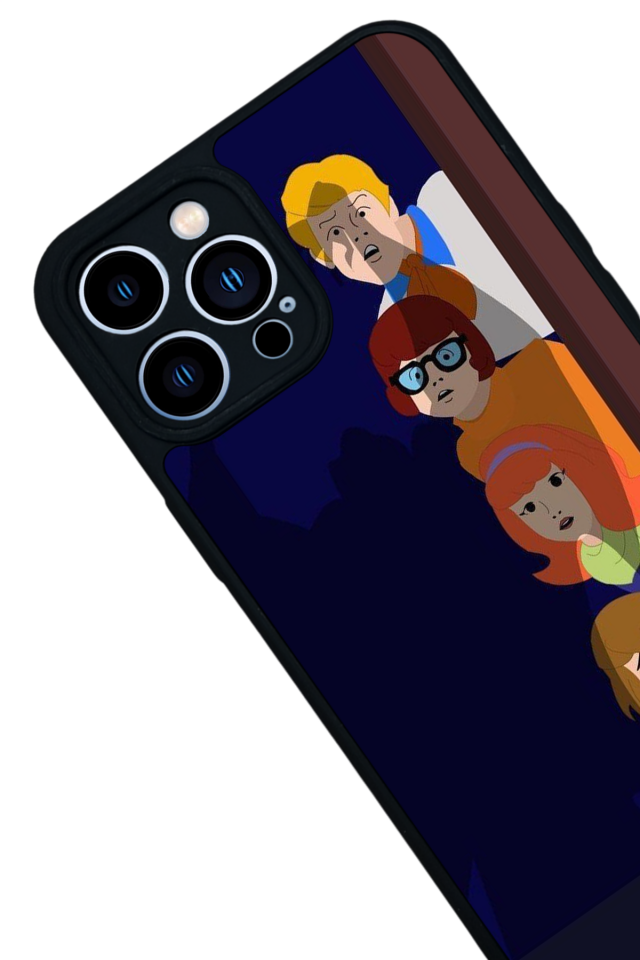 iPhone 13 Pro Max Uyumlu Scooby Doo Tasarımlı Glossy Premium Kılıf