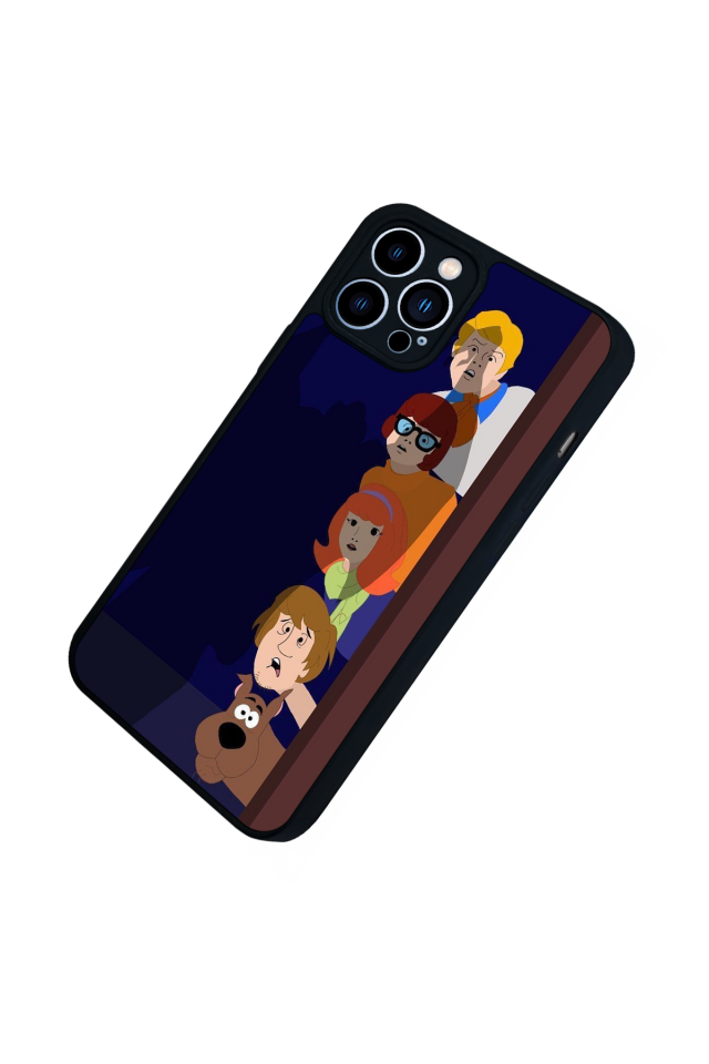 iPhone 13 Pro Max Uyumlu Scooby Doo Tasarımlı Glossy Premium Kılıf